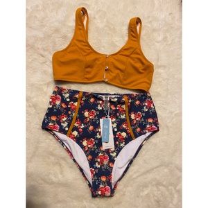 Cupshe High Waisted Bikini Set